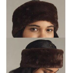 NWT ANTHROPOLOGIE APPARIS SOFT FAUX FUR HEADBAND